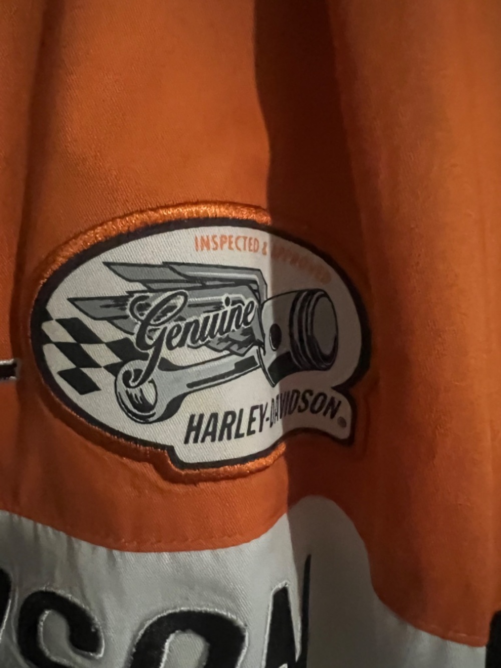Harley Davidson Mens Button Front Shirt , Size XXL - Picture 4 of 4